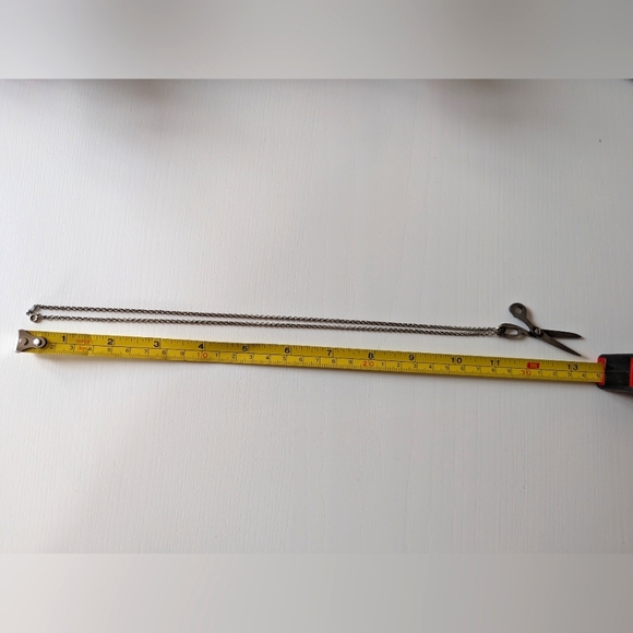 Missy Industry Shears Silver 925 Necklace - Picture 5 of 6